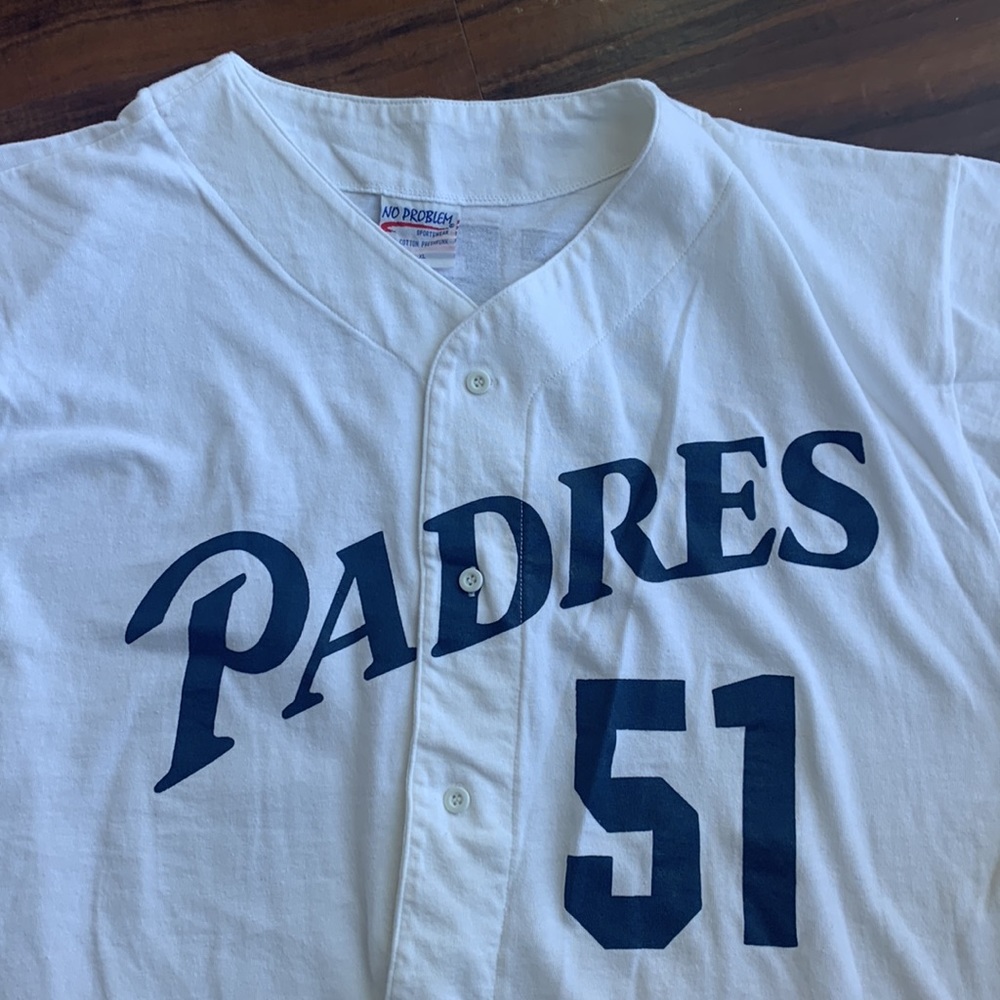 VTG San Diego Padres Sportswear T-Shirt Jersey Trevor Hoffman # 51 - Picture 2 of 5